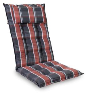 Blumfeldt Sylt, poduszka na krzesło ogrodowe z wysokim oparciem, poduszka na fotel ogrodowy, poliester, 50 x 120 x 9 cm