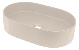 Deante Deante CQS_5U6S - Umywalka nablatowa SILIA 35x55 cm granit/beżowa DN0069