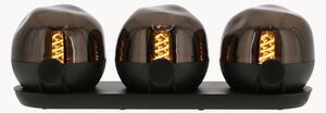 Komplet przenośnych lamp stołowych LED z funkcją przyciemniania Cosisfera, 4 elem