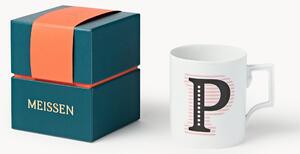 Westwing x MEISSEN, ręcznie wykonany kubek z ozdobnym motywem Initials