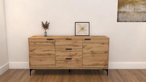 Komoda VORELLO loft dąb wotan