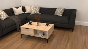 Stolik kawowy VORELLO loft dąb sonoma