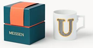 Westwing x MEISSEN, ręcznie wykonany kubek z ozdobnym motywem Initials