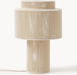Lampa stołowa z lnu Lace