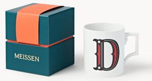 Westwing x MEISSEN, ręcznie wykonany kubek z ozdobnym motywem Initials