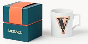 Westwing x MEISSEN, ręcznie wykonany kubek z ozdobnym motywem Initials