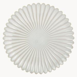 Komplet talerzy dużych z porcelany Lotus, 4 elem
