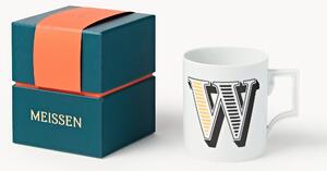 Westwing x MEISSEN, ręcznie wykonany kubek z ozdobnym motywem Initials