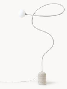 Lampa podłogowa z marmurową podstawą Alina