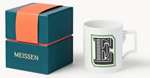 Westwing x MEISSEN, ręcznie wykonany kubek z ozdobnym motywem Initials