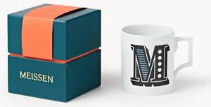 Westwing x MEISSEN, ręcznie wykonany kubek z ozdobnym motywem Initials