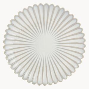 Komplet talerzy śniadaniowych z porcelany Lotus, 4 elem