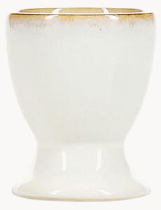 Komplet kieliszków do jajek Artisan White, 4 elem