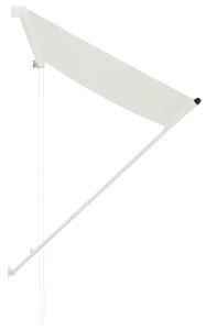 Markiza zwijana, 150 x 150 cm, kremowa