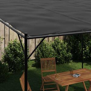 Altana, antracytowa, 4x4 m, 180 g/m², tkanina i stal