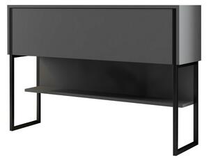 Komoda Luxe Anthracite and Black