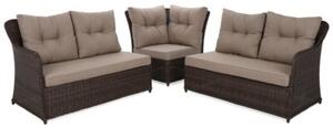 Zestaw mebli ogrodowych HOME & GARDEN Bergamo 892249 Brązowy
