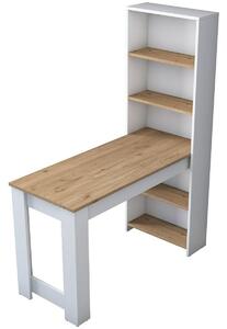 Stolik kosmetyczny Milano White and Walnut