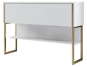 Komoda Luxe White and Gold