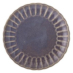 Ciemnofioletowy kamionkowy talerz ø 27 cm Latina – Bloomingville