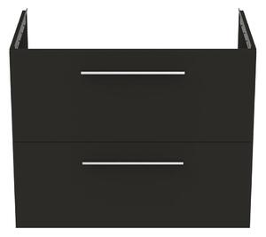Antracytowa wisząca szafka pod umywalkę 80x63 cm i.Life B – Ideal Standard
