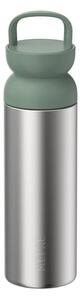Butelka termiczna ze stali nierdzewnej w kolorze srebra/szałwiowa 500 ml Ellipse – Mepal