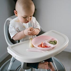 Talerz BABYONO 1482/02 Różowy