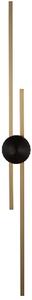 Tanami - elegancki kinkiet nowoczesny LED Czarny 122 cm