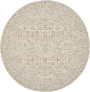 Okrągły ręcznie tkany dywan szenilowy Loire
