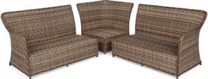 Zestaw mebli ogrodowych HOME & GARDEN Bergamo 869452 Brązowy