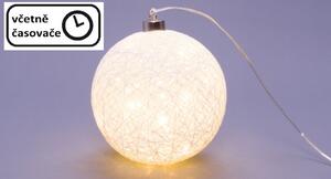 Kula świetlna - 30 diod LED, ciepła biel