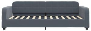 Sofa rozsuwana, ciemnozielona, 80x200 cm, aksamit