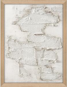 Ręcznie malowany obraz 32,5x42,5 cm White rock – Malerifabrikken