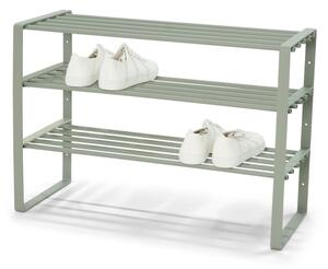 Szarozielona metalowa szafka na buty 70x48,5x29 cm Rex – Spinder Design