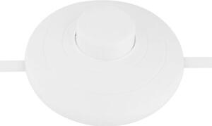 Lampa podłogowa Globo ROBBY 57910SW biała mat metal, 3x GU10 LED, wys. 154 cm, kabel 1,8 m z włącznikiem