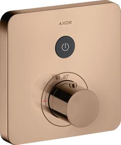 Axor Urquiola bateria prysznicowa podtynkowa termostatyczna czerwony złoty polerowany 36705300