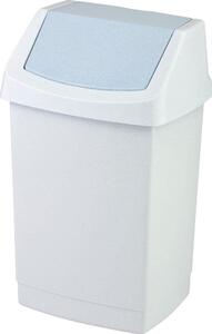 Jasnoszary plastikowy kosz na śmieci 25 l Click-It – Curver