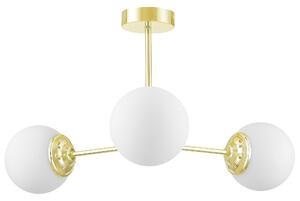 NOWOCZESNA LAMPA WISZĄCA KLASYCZNE ZŁOTO FINO RING W3