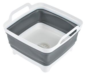Biało-szara miska 9 l – Homéa