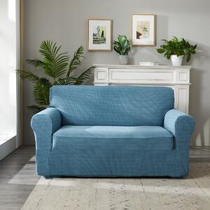 Elastyczny pokrowiec na kanapę Magic clean niebieski, 190 - 230 cm