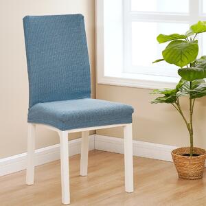 Elastyczny pokrowiec na krzesło Magic clean niebieski, 45 - 50 cm, zestaw 2 szt