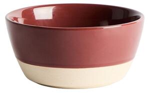 Bordowa ceramiczna miska Doren – Kave Home