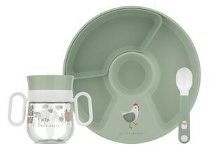 Plastikowy zestaw naczyń dla dzieci 3 szt. Little Farm by Little Dutch – Mepal