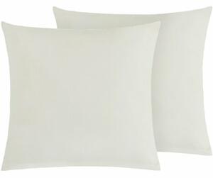 Bellatex Bawełniane poszewki na poduszki, szare,45 × 45 cm, 2 szt., 45 x 45 cm