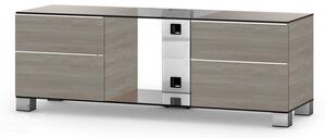 Sonorous MD9540 WOOD C-INX-GNW - przeźroczyste szkło, inox aluminium, szare nordyckie drewno