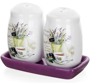 Banquet Lavender solniczka i pieprzniczka