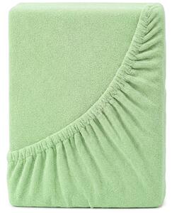 4Home prześcieradło frotte Ideal zielony, 70 x 140 cm, 70 x 140 cm