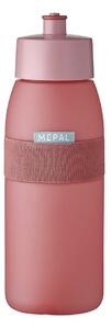 Jasnoczerwona plastikowa butelka 500 ml Ellipse – Mepal