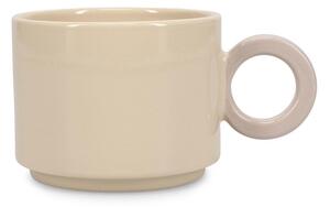 Beżowy kamionkowy kubek 280 ml Lou – ONA