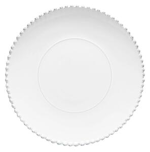 Biały kamionkowy talerz ø 34 cm Pearl – Costa Nova